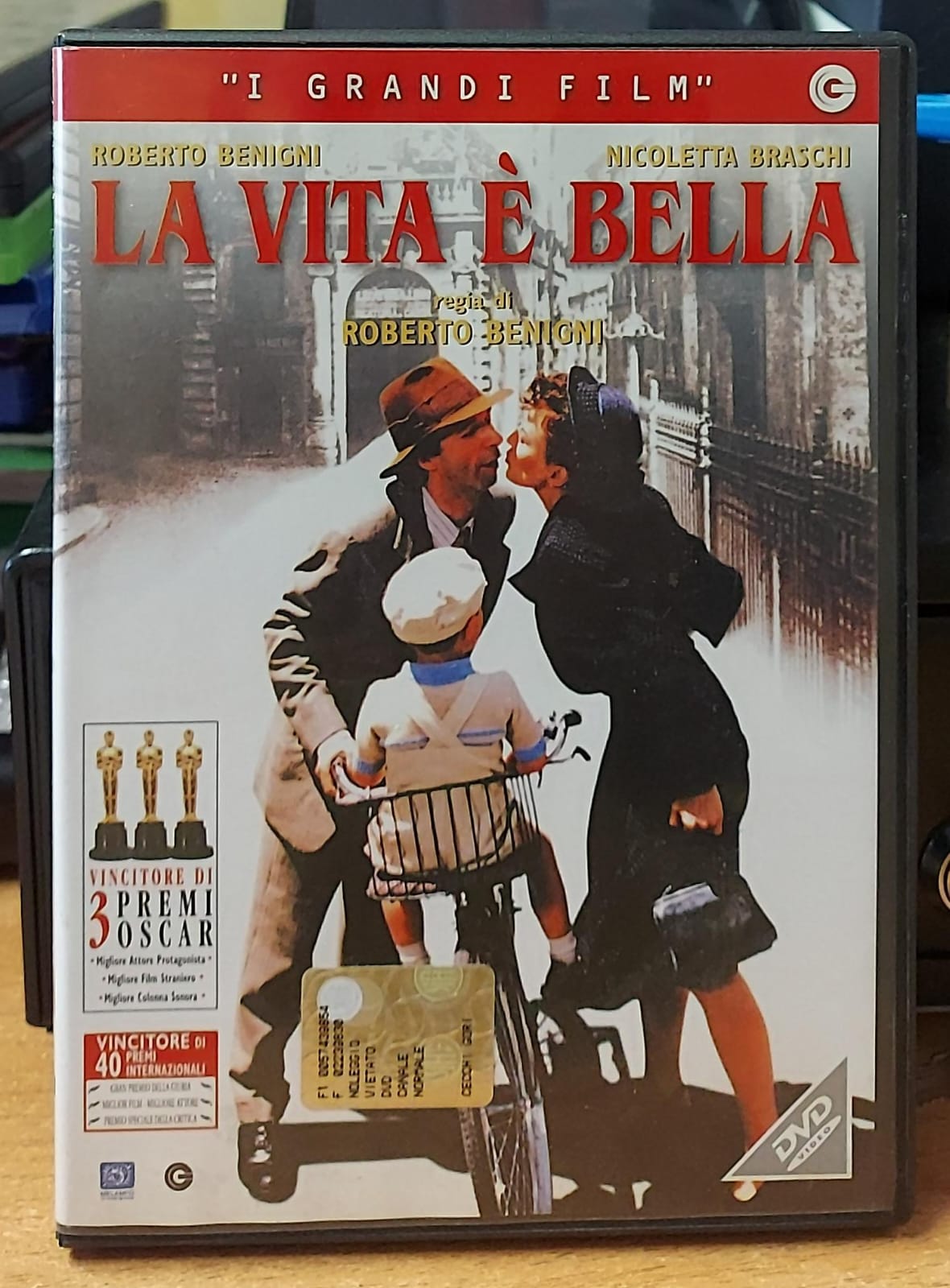 La vita è bella – DVD copertina frontale