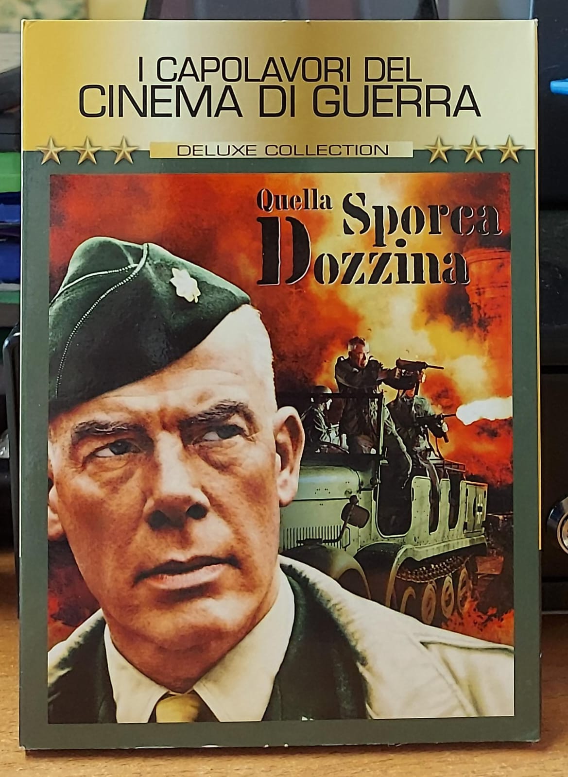 Copertina fronte del DVD Quella sporca dozzina Deluxe Collection