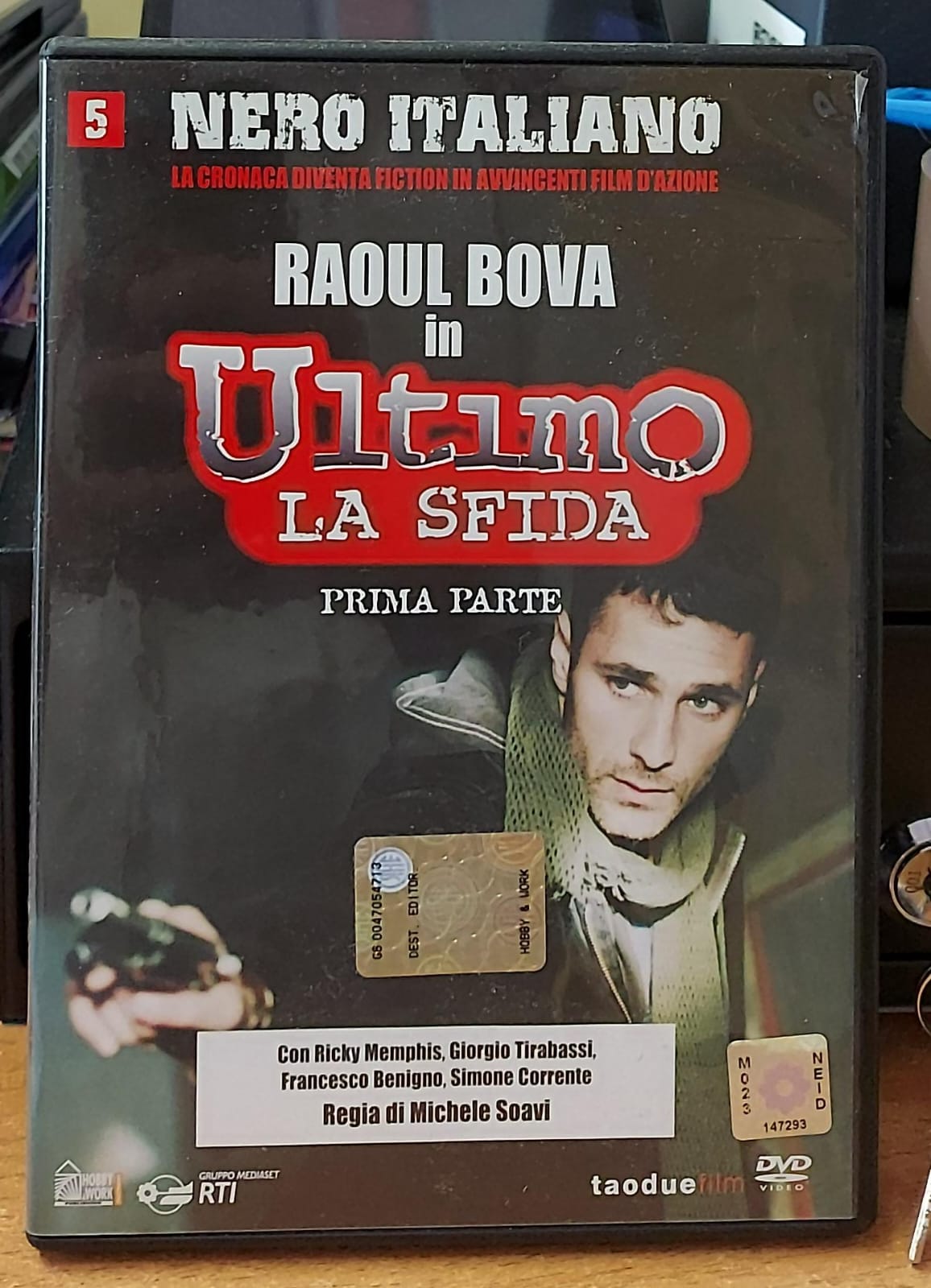 Copertina fronte Ultimo La sfida prima parte DVD