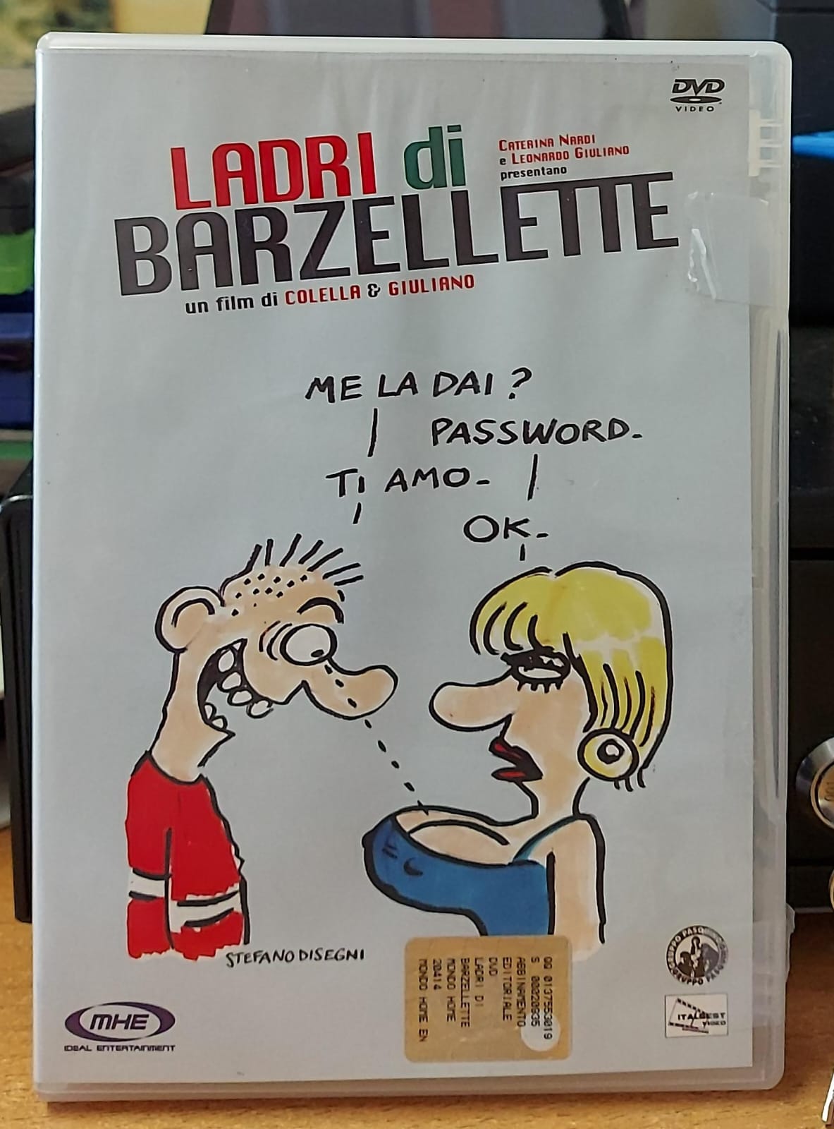 Copertina fronte Ladri di barzellette DVD