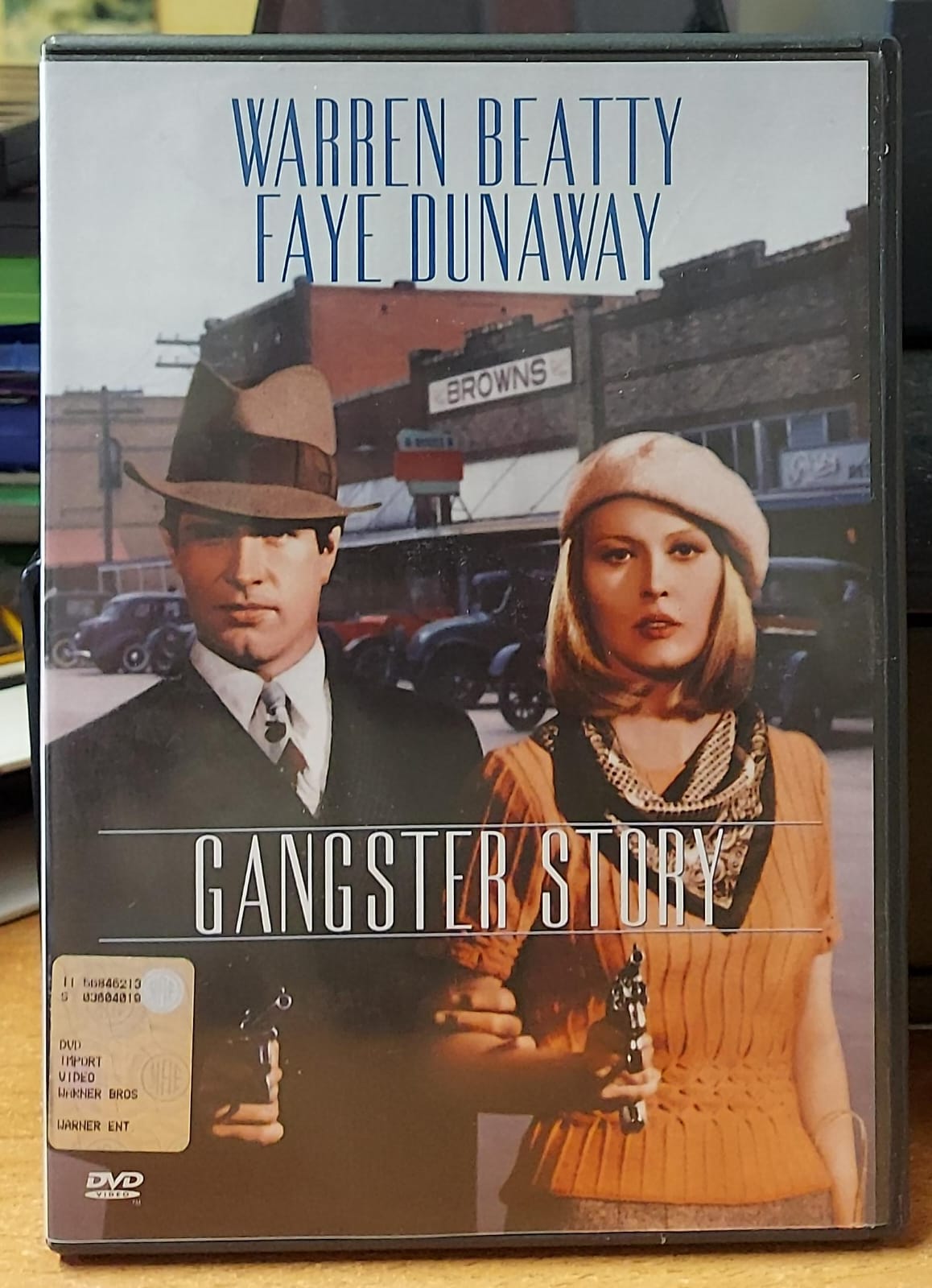 Retro DVD Gangster Story con trama, contenuti e codice a barre