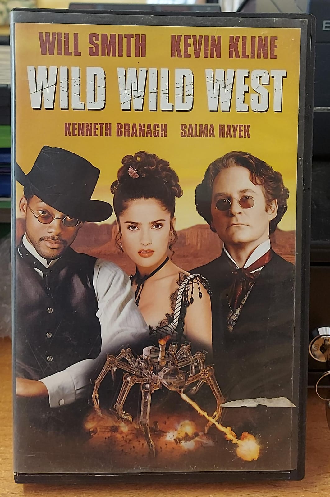 Wild Wild West VHS – fronte della copertina con Will Smith e Kevin Kline