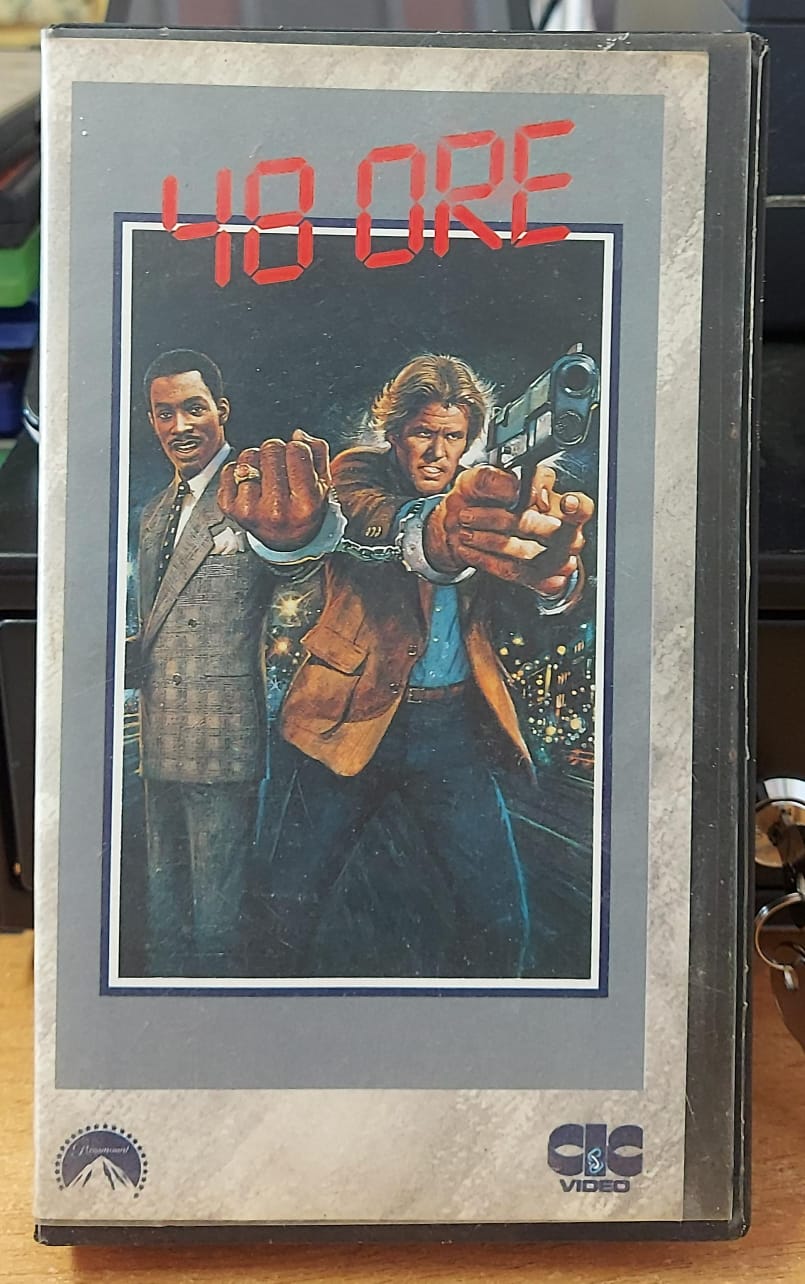 48 ore VHS CIC Video – fronte con Eddie Murphy e Nick Nolte