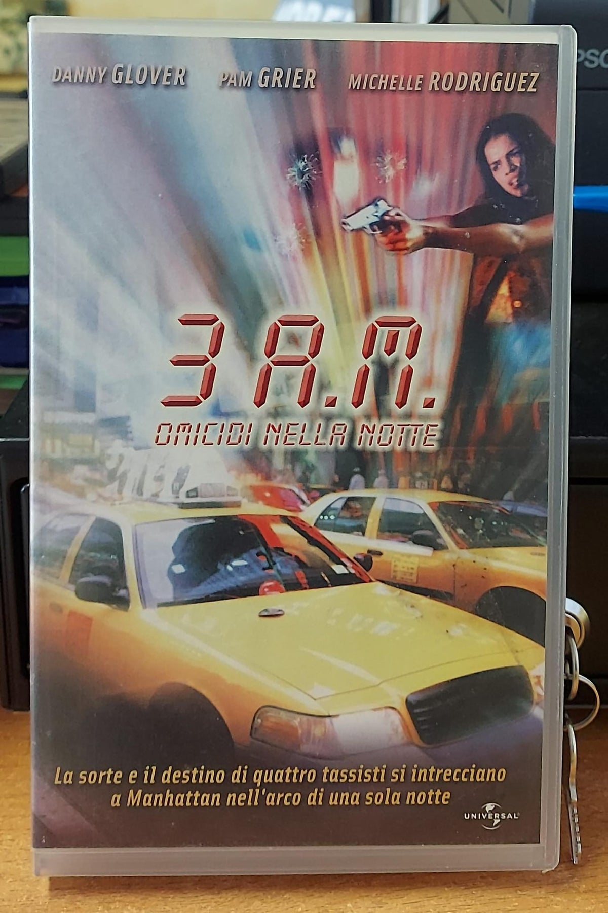 3 A.M. – Omicidi nella notte VHS, fronte della copertina