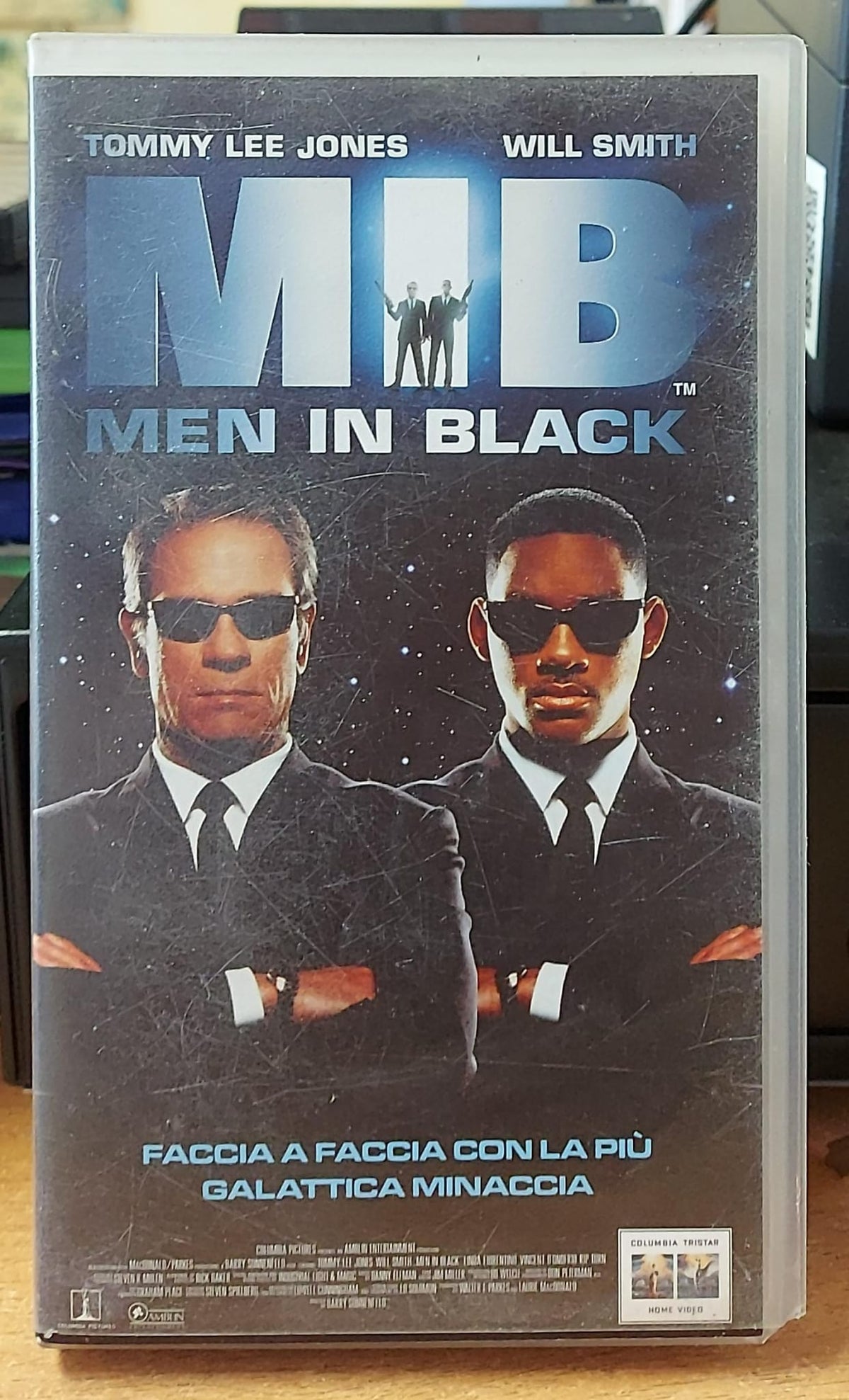 Men in Black MIB VHS, fronte della copertina