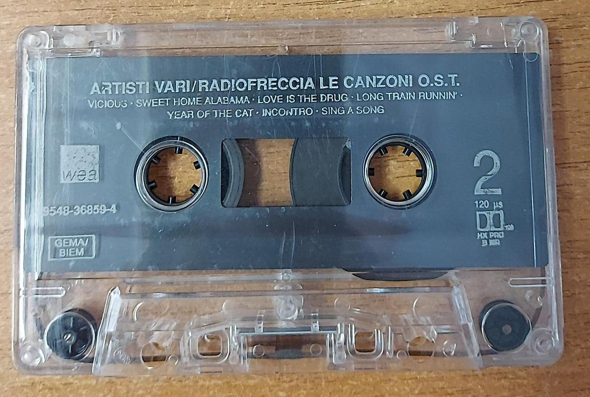 Radiofreccia Le canzoni O.S.T. musicassetta WEA, lato 2