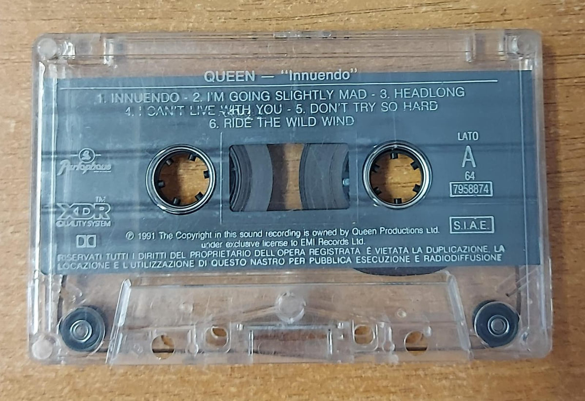Queen Innuendo musicassetta Parlophone, lato A