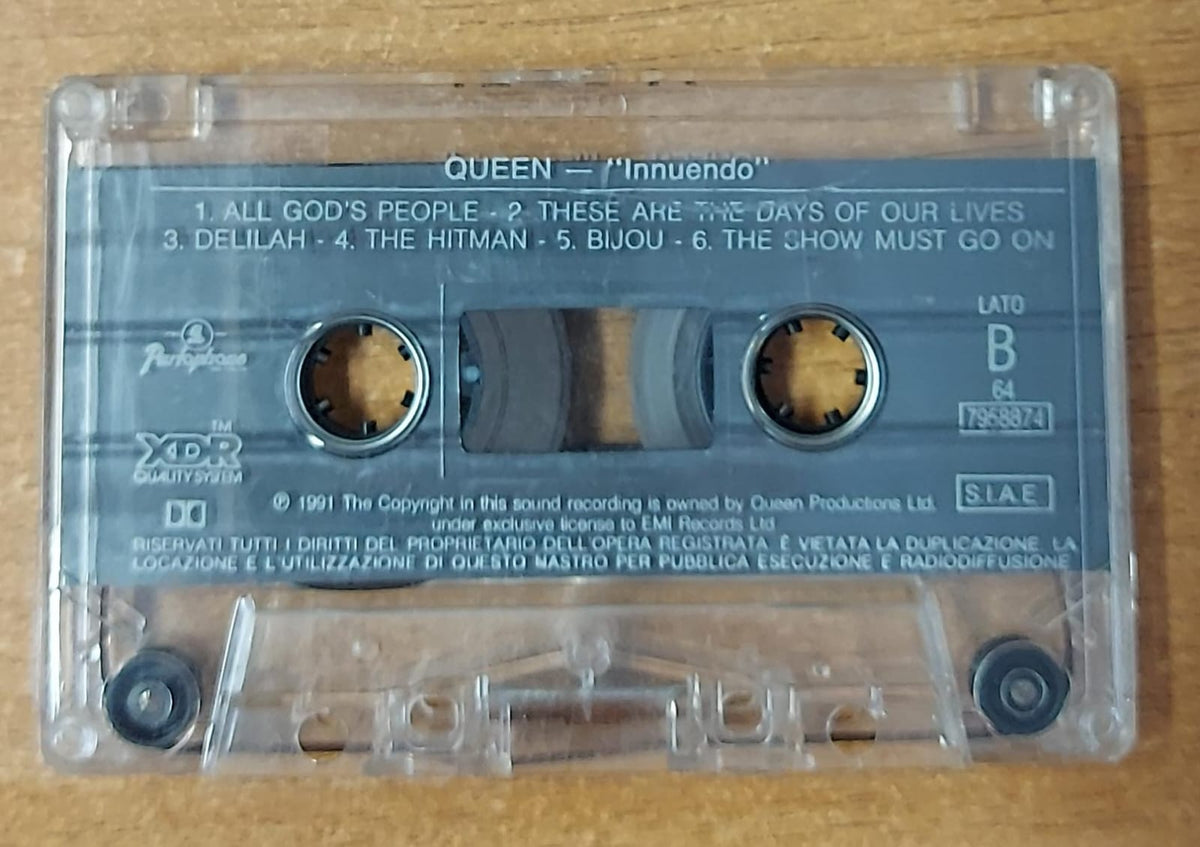 Queen Innuendo musicassetta Parlophone, lato B