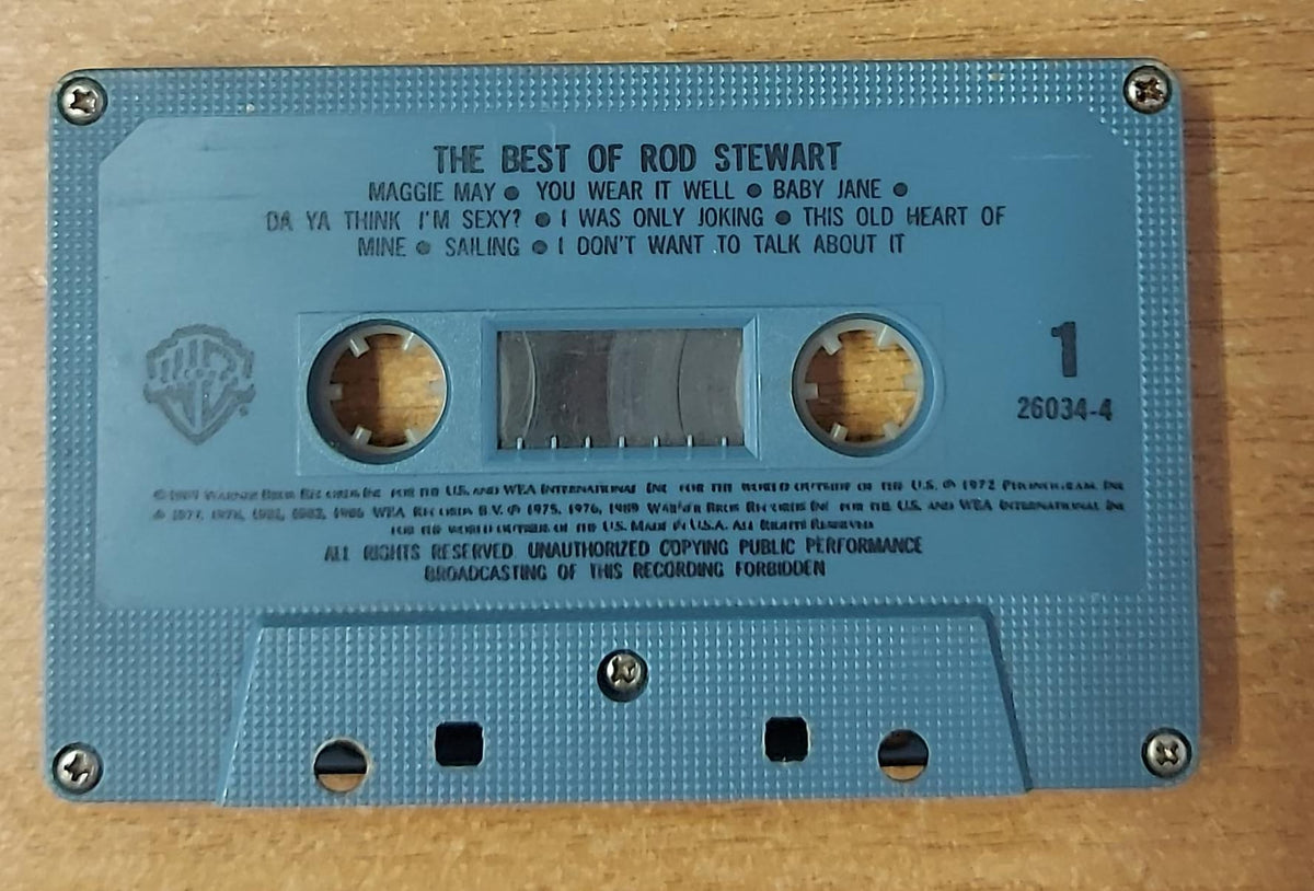 The Best of Rod Stewart musicassetta usata - lato 1