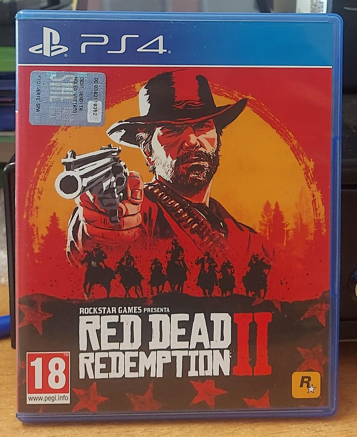 Red Dead Redemption 2 PS4 usato - copertina frontale