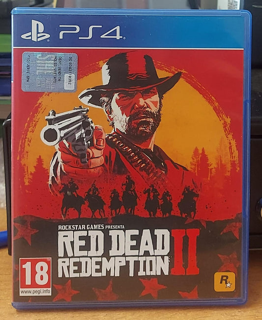 Red Dead Redemption 2 PS4 usato - copertina frontale