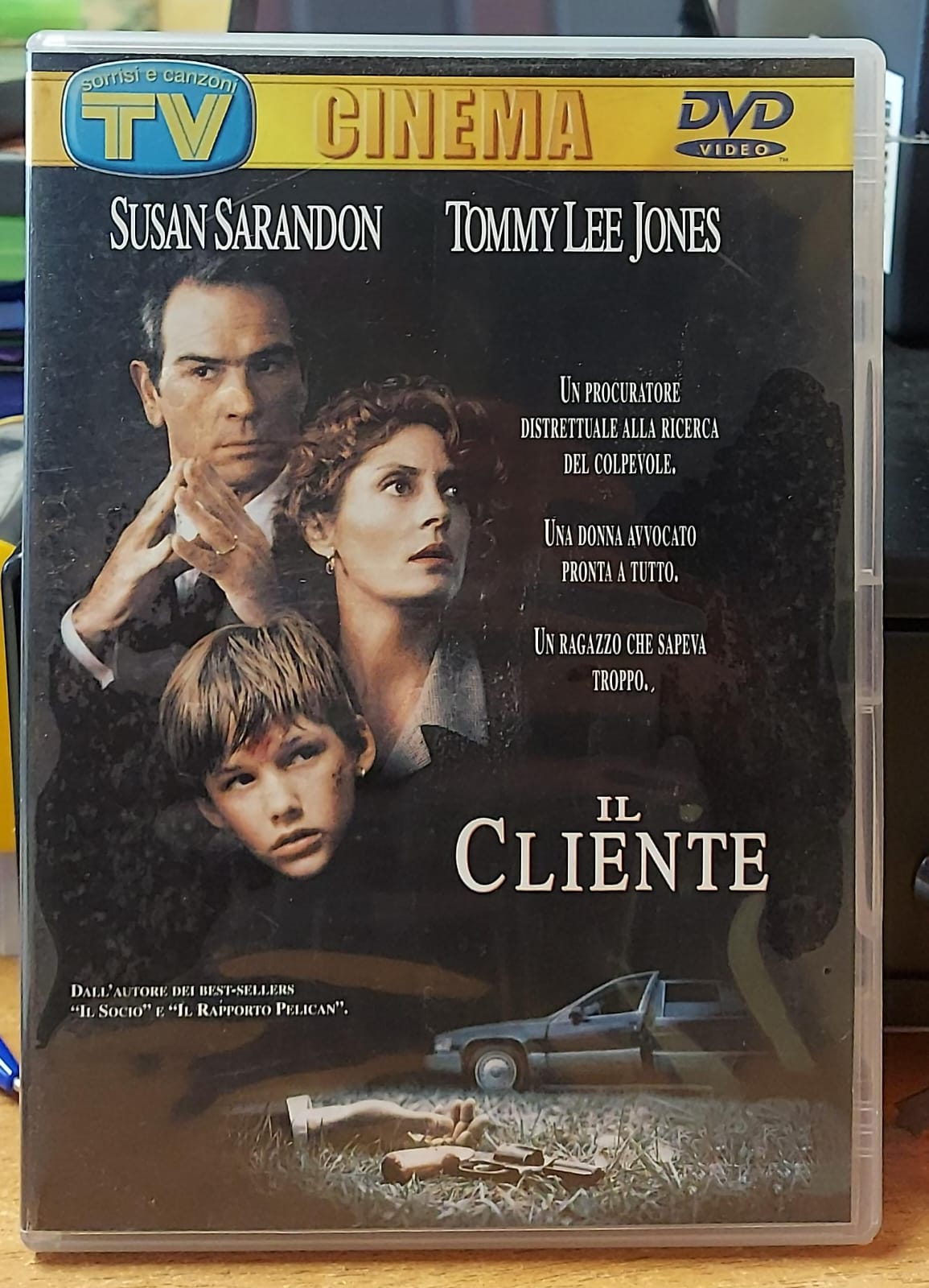 Il cliente DVD usato – fronte copertina con Susan Sarandon e Tommy Lee Jones