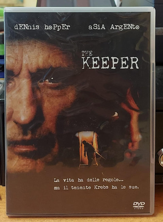 The Keeper DVD usato – fronte copertina con Dennis Hopper e Asia Argento