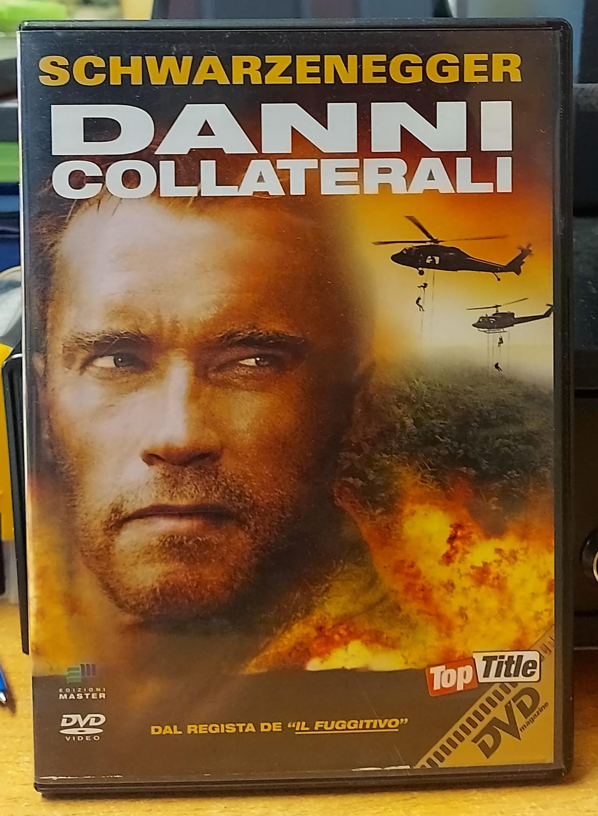 Danni collaterali DVD usato Edizione Master – fronte copertina