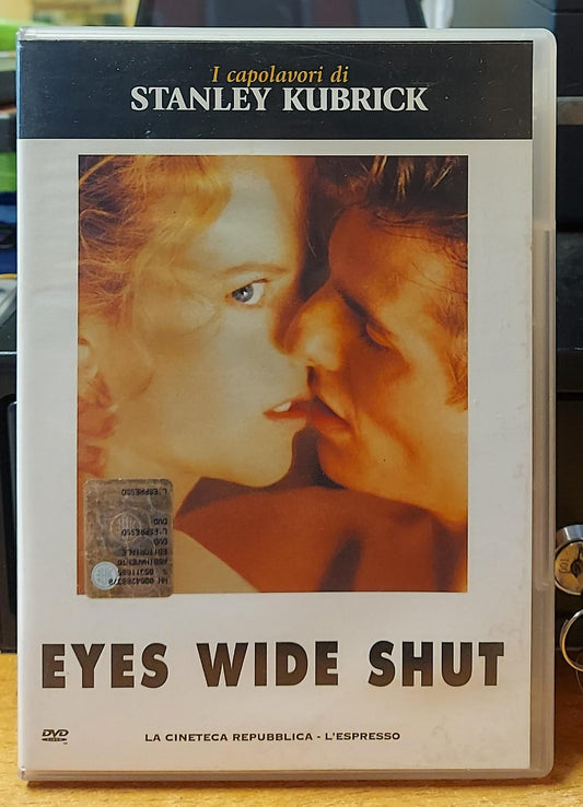 Eyes Wide Shut DVD usato di Stanley Kubrick – fronte copertina con Tom Cruise e Nicole Kidman