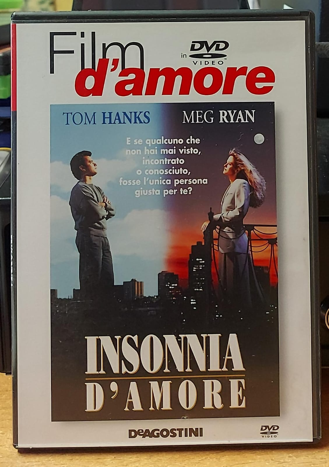 Insonnia d’amore DVD usato con Tom Hanks e Meg Ryan – fronte copertina