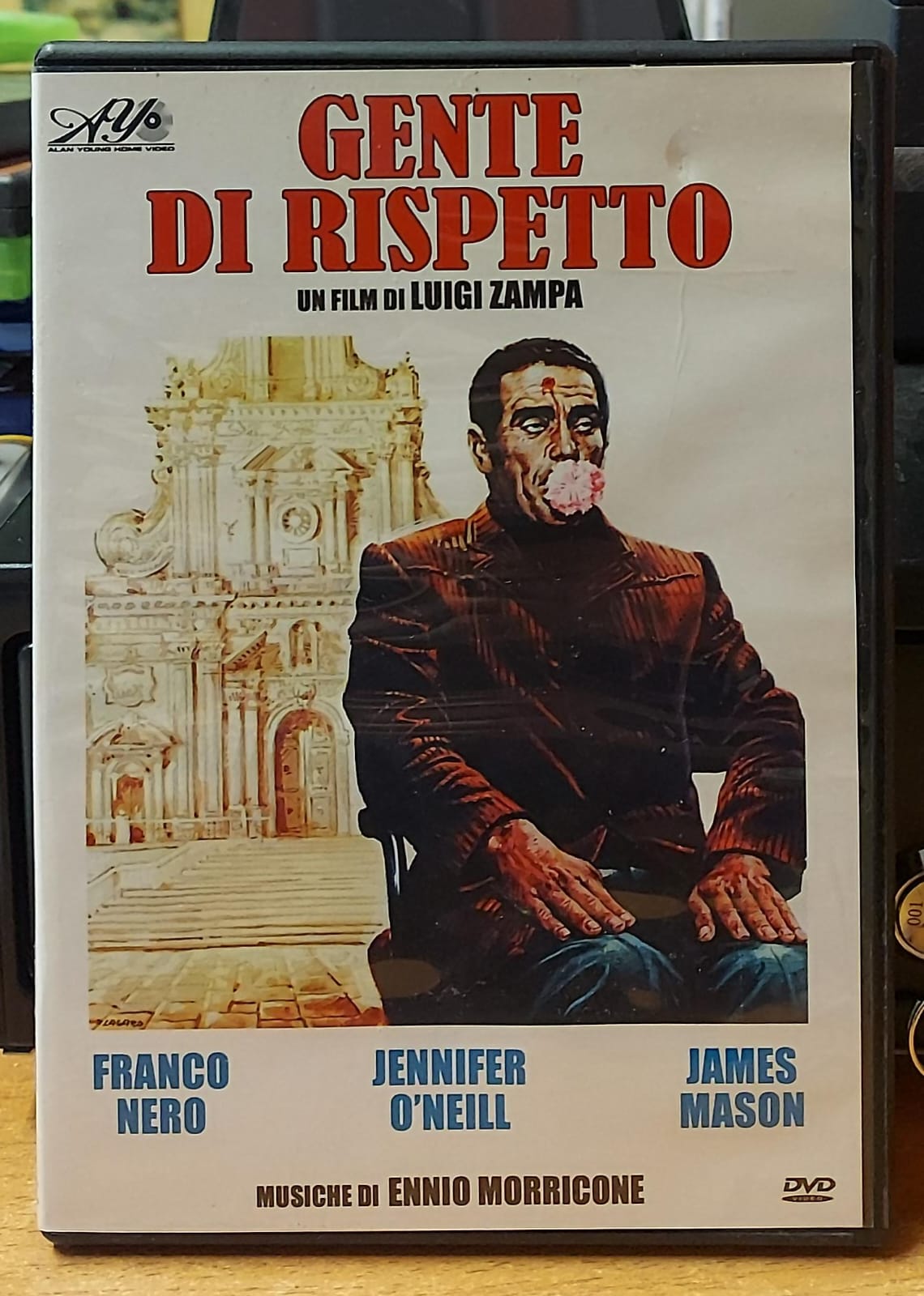 Gente di rispetto DVD usato di Luigi Zampa – fronte copertina Alan Young Home Video