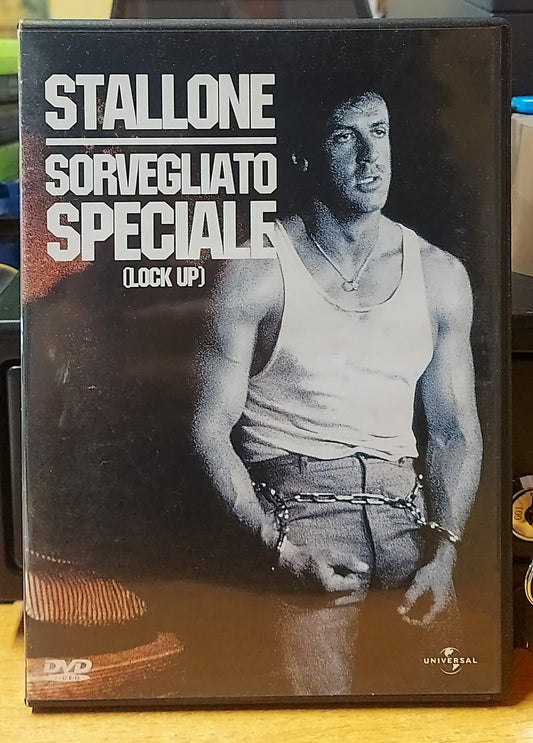 Fronte copertina DVD Sorvegliato Speciale (Lock Up) con Sylvester Stallone