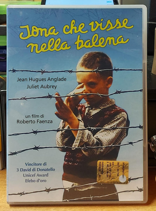 Fronte copertina DVD Jona che visse nella balena di Roberto Faenza