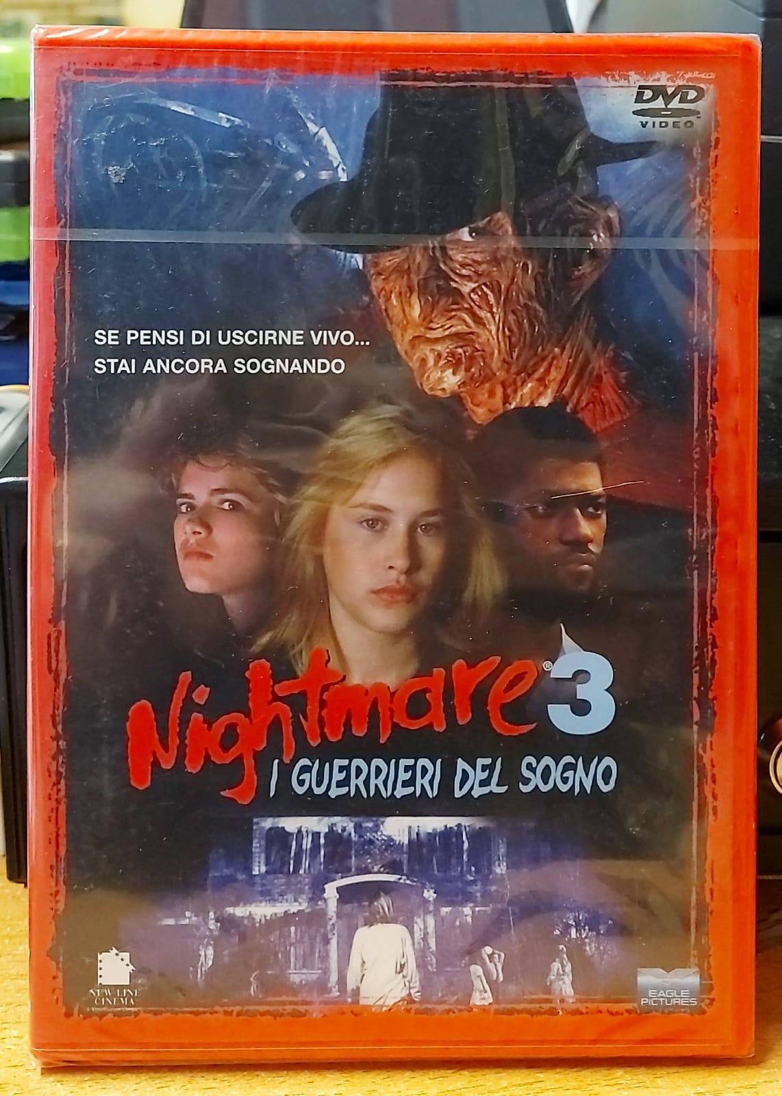 Nightmare 3 I guerrieri del sogno DVD nuovo sigillato – fronte copertina