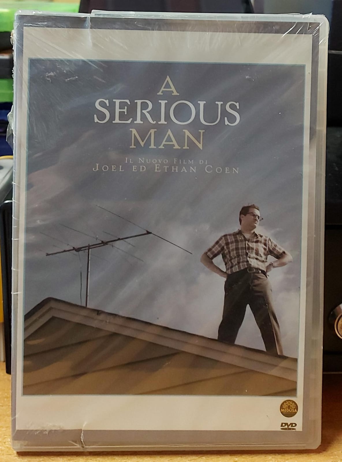 A Serious Man DVD sigillato con copertina danneggiata – fronte