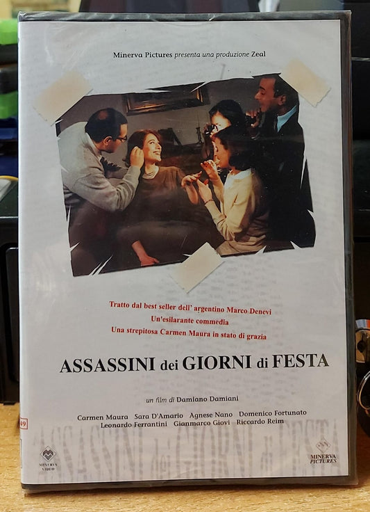 Assassini dei giorni di festa DVD nuovo sigillato – fronte copertina