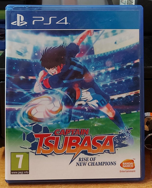 Captain Tsubasa Rise of New Champions PS4 usato - fronte della custodia