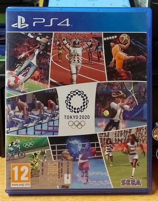 Olympic Games Tokyo 2020 PS4 usato - fronte della custodia