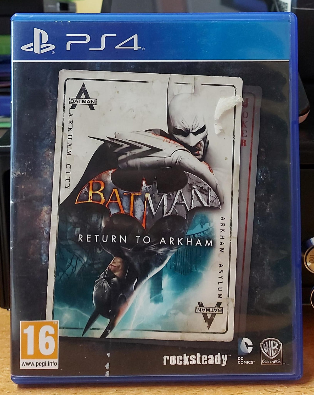 Batman Return to Arkham PS4 usato - fronte della custodia