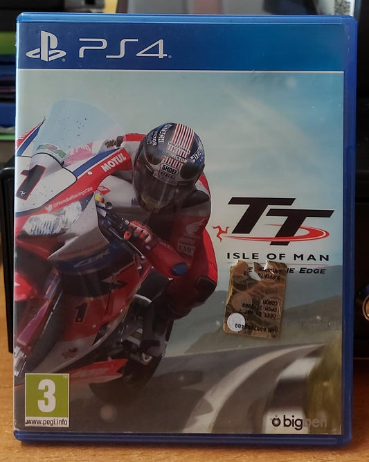 TT Isle of Man Ride on the Edge PS4 usato - fronte della custodia