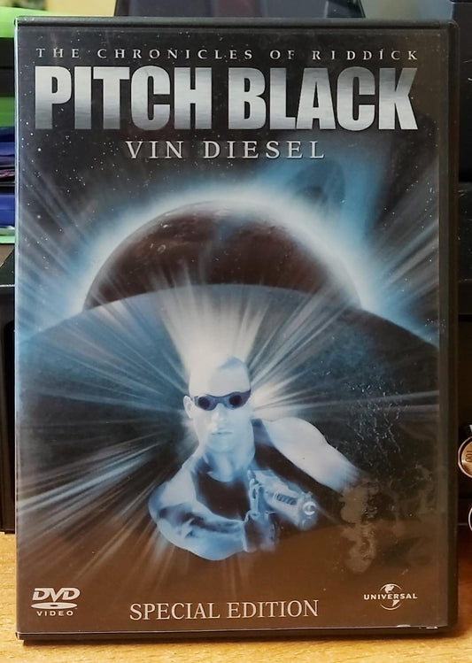 Pitch Black DVD Special Edition - retro con barcode e contenuti speciali