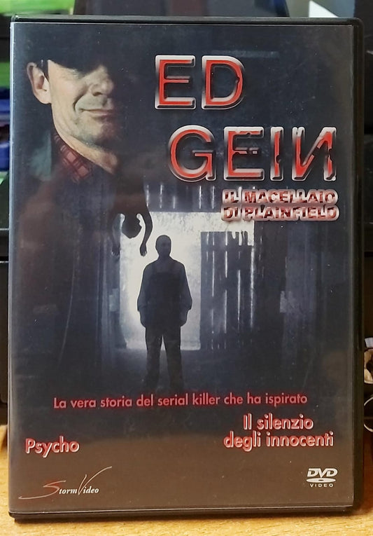 Ed Gein Il macellaio di Plainfield DVD - fronte della custodia