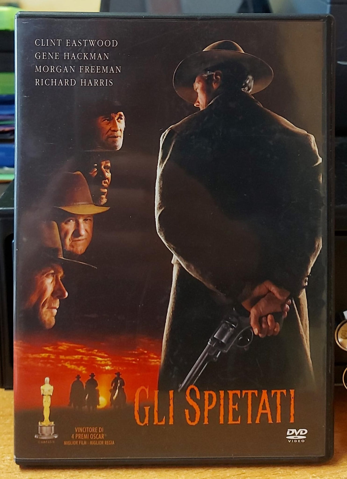 Gli Spietati DVD Clint Eastwood - fronte della copertina