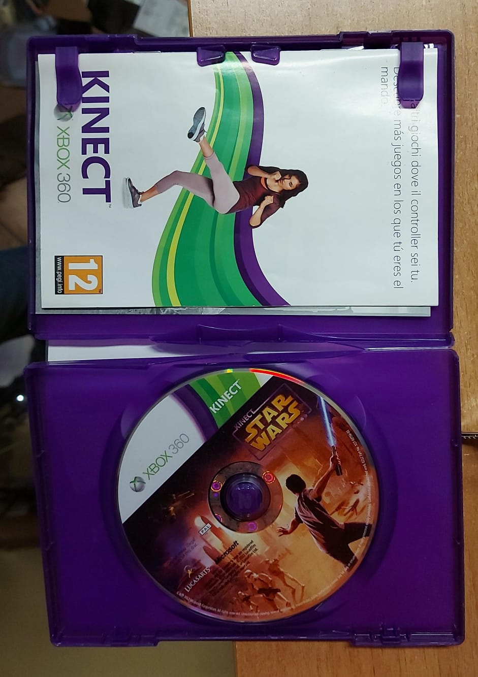 Kinect Star Wars – Xbox 360 PAL Italiano con disco bonus