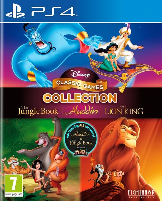 DISNEY CLASSIC GAMES COLLECTION 3 GIOCHI - NUOVO MAI APERTO