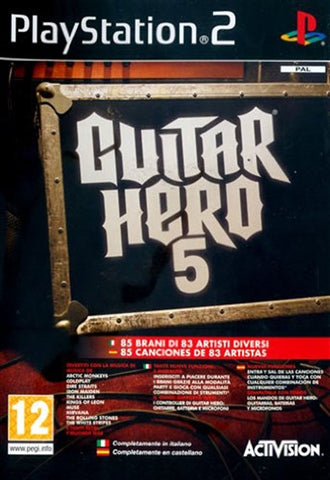 GUITAR HERO 5 - SOLO GIOCO NO CHITARRA