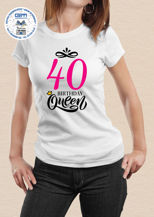 TSHIRT - BIRTHDAY QUEEN