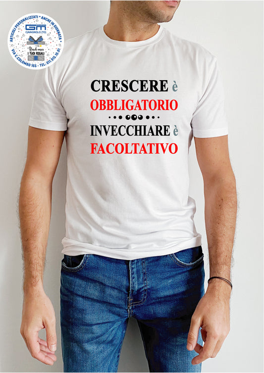 TSHIRT - CRESCERE OBBLIGATORIO