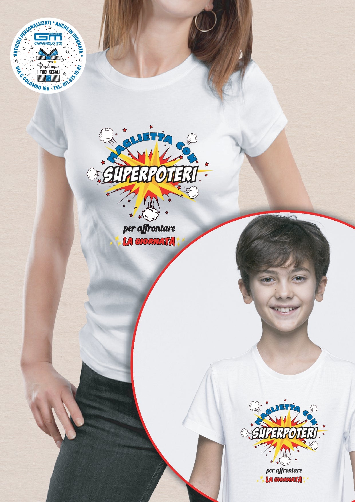 TSHIRT - SUPERPOTERI