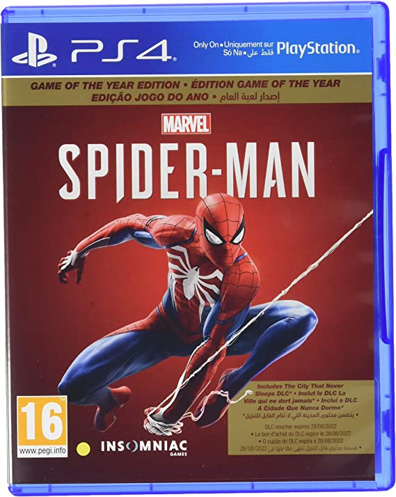 MARVEL SPIDER-MAN G.O.T.Y. Lingua inglese