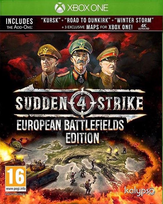 European Battlefields SUDDEN 4 STRIKE - EUROPEAN BATTLEFIELDS EDITION – VIDEOGIOCHI USATI